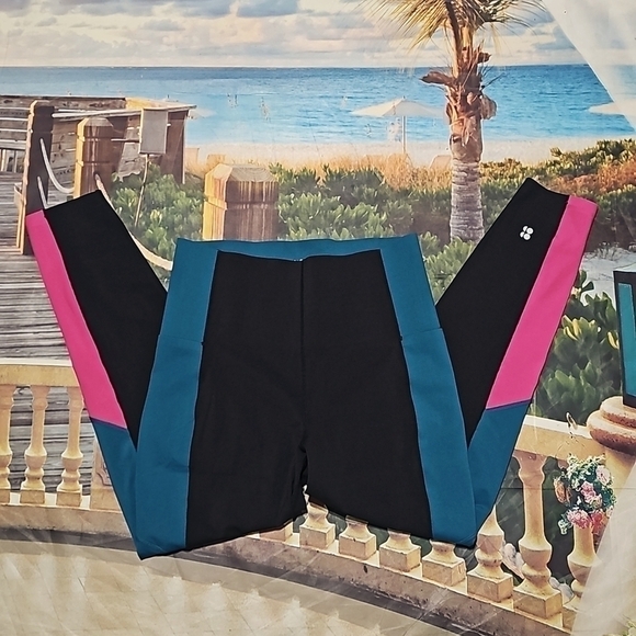 Sweaty Betty Power 7/8 Athletic Leggings Size 10 NWT - Picture 3 of 11